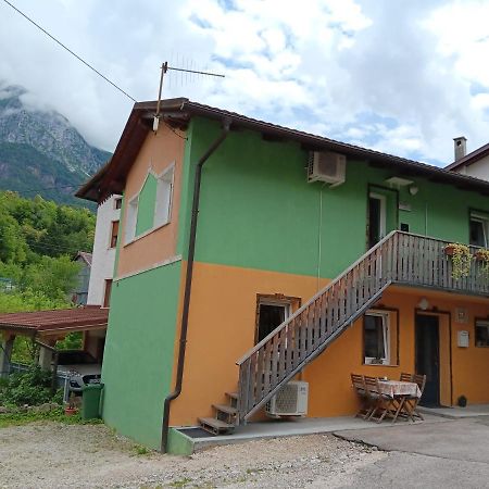 Apartma Metija Kobarid Bagian luar foto