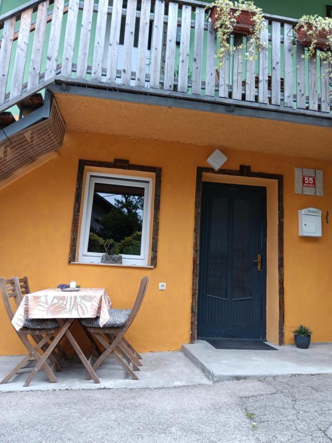 Apartma Metija Kobarid Bagian luar foto